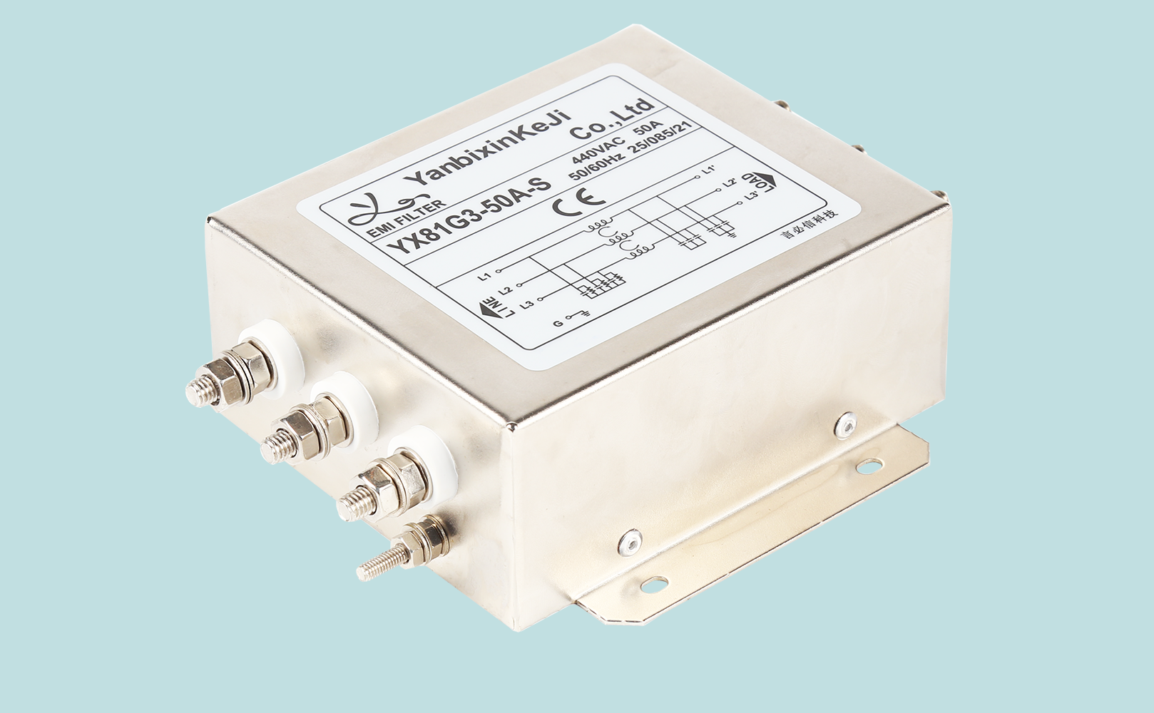 YX-81三相三線電源濾波器
